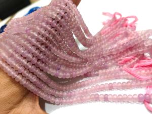 Perles de pierres précieuses lisses 6mm vendues par brin de 8 pouces de long - Product Image 3