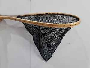 Haute qualité personnaliser en bois FlyFishing épuisette truite filet pêche attrape bois haut de gamme avec filet profond et personnaliser Logo - Product Image 5