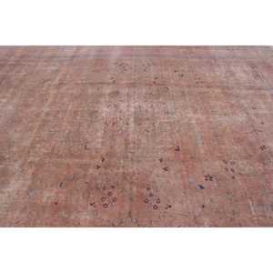 Turkish 9.8x12.1 ft Rug, Vintage Rug, <b>Red</b> Camouflage Rug <b>Wool</b> - Product Image 4