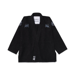 Kimono brésilien Shoyorol de haute qualité, couleur noire, logo personnalisé, uniforme, nouvelle arrivée, modèle BJJ Gi 450 GSM - Product Image 1