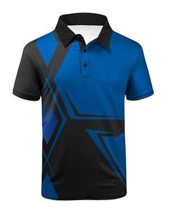 2024 <b>High</b> Quality Custom Logo Polo <b>Shirts</b> for <b>Men</b> 100 Polyester 180 Gram Polo <b>Collar</b> <b>Men's</b> Golf Work Casual Lapel Short T-<b>Shirts</b> - Product Image 1