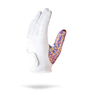 Guantes de golf para mujer de alta calidad, logotipo personalizable, cuero Cabretta genuino, empuñadura de mano izquierda y derecha para piel de oveja deportiva - Product Image 1