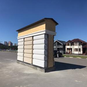 Solution à grande vitesse de construction de coffrage modulaire moderne de panneau de mur d'ABS avec la conception plate d'attache - Product Image 1