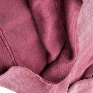 Sweat à capuche zippé surdimensionné en coton 100 % de haute qualité, style streetwear automne, double couche, délavé à l'acide, effet soleil délavé, écologique - Product Image 4