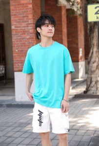 T-shirt pour hommes 100% coton vierge avec logo personnalisé surdimensionné de haute qualité pour hommes, vente en gros, livraison DDP - Product Image 3