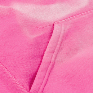 Vente en gros de sweatshirts à capuche décolorés au soleil rose pigmenté conçus sur mesure pour hommes femmes sweats à capuche de rue pour l'hiver - Product Image 5
