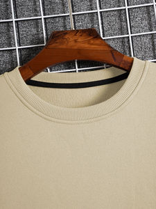 Novedad de 2025, sudaderas ligeras de diseño personalizado para hombre, cuello redondo con impresión Digital para invierno - Product Image 5