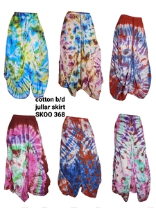 Vente en gros de belles jupes mandala vintage en coton pour femmes indiennes Wrap bohème style hippie tour de taille naturel maternité - Product Image 2