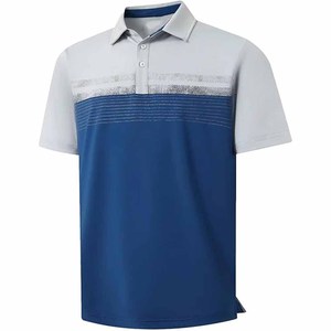 Polo de manga corta de estilo informal de verano para hombre 2025, camiseta de secado rápido de seda helada de calidad superior hecha por Dress Sports - Product Image 1
