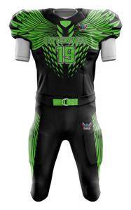 Uniformes de fútbol americano de nuevo diseño, sublimación impresa, estilo único, gran oferta, equipo de fútbol de talla grande - Product Image 4