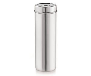 Recipiente Hermético para Alimentos de Acero Inoxidable Pulido, Recipiente Metálico para Pasta para Uso en la Cocina - Product Image 2