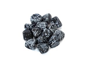 Natural Snowflake Obsidian Tumble Stone Gemstone for Reiki and Crystal Healing Polished Stone - Product Image 3
