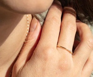 Piedra de moissanita natural Plata de Ley 925 chapada en oro excelente calidad DIY hermosos anillos de boda para mujer tamaño personalizado - Product Image 3