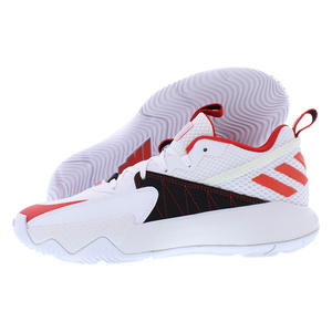 Adidas ได้รับการรับรองรองเท้า unisex สี: ขาว/แดง/ดำ100% ของแท้ - Product Image 1