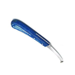 Cuchillo para Cascos de Acero J2 Estrecho, Reutilizable y de Primera Calidad, con Construcción de Acero Inoxidable, Herramienta Profesional para Herradores de Caballos - Product Image 3