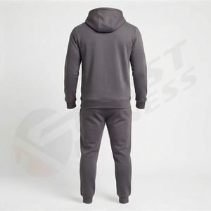 Conjunto Deportivo de Forro Polar con Capucha para Hombre, Invierno 2026, 100% Poliéster, Pantalones Deportivos Suaves - Product Image 2