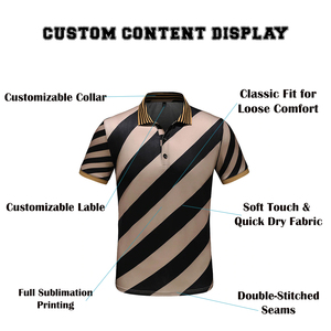 Camiseta Polo Sublimada para Hombre, Impresión Completa, Ligera, Transpirable y Absorbente de Humedad, Personalización OEM/ODM Disponible - Product Image 6