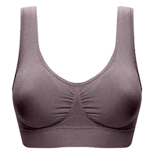 Elegante tu propio diseño de logotipo Sujetador de gimnasio para mujer, personalizado Mujer Yoga Sexy Chica Cómodo Sujetador de gimnasio liso - Product Image 3