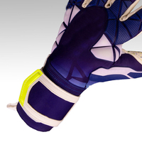 Guantes de Portero profesional Nuevos guantes de fútbol de látex de 4mm Guantes protectores de portero de fútbol transpirables para dedos