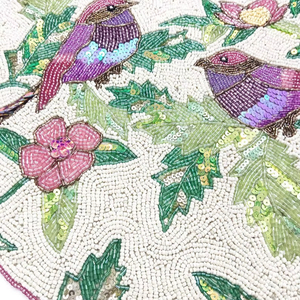 <b>Beaded</b> Table <b>Placemat</b> - Product Image 1