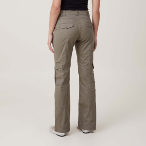 Pantalons longs décontractés pour femmes avec poches taille haute pour femmes pantalons cargo pour filles Fabricant OEM personnalisé OEM Respirant OEM - Product Image 3