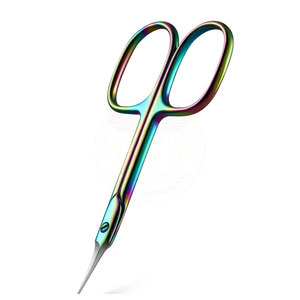Tijeras de Uñas de Viaje Curvas de Acero Inoxidable, Herramienta de Cuidado de Uñas para Salón y Uso Diario Personal, Material Duradero - Product Image 1