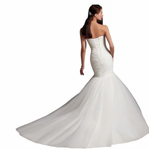 <span class=keywords><strong>Robe</strong></span> <span class=keywords><strong>de</strong></span> soirée <span class=keywords><strong>de</strong></span> mariage blanche élégante pour femmes Noble minceur <span class=keywords><strong>robe</strong></span> sociale courte disponible en grandes tailles - Product Image 1