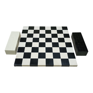 Juego de Ajedrez de Resina Hecho a Mano de Lujo con Incrustaciones de Anillos de Latón, Kit de Ajedrez Internacional Premium para Decoración del Hogar, Fiestas y Regalos - Product Image 5