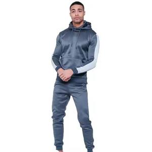 ชุดวอร์มสำหรับผู้ชายชุดวิ่งผ้าขนแกะ320gsm ให้ความอบอุ่นแห้งเร็วโลโก้ออกแบบได้ตามต้องการ - Product Image 3