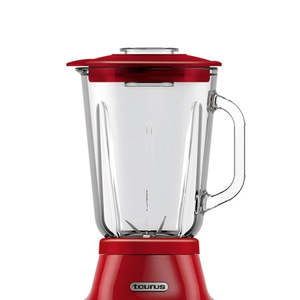 Batidora casera TAURUS Mod. Red Power 10V con tarro de vidrio para trituración de hielo Calentamiento Aparato de cocina para mezclar Nombre Mezcla Licuadora - Product Image 2