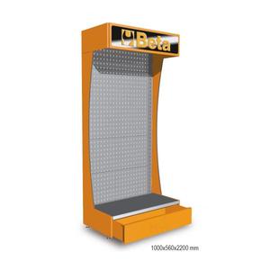 Expositor de pared vacío BETA para presentación de productos - Product Image 1