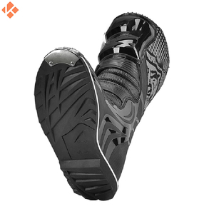 Botas de Piel para Motociclismo Totalmente Negras al por Mayor Zapatos de Moto Botas de Motocross Zapatos para Moto - Product Image 4