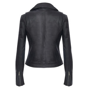 Vente en gros 2026 Veste en cuir véritable personnalisée pour femmes Veste Slim Fit en cuir naturel - Product Image 6
