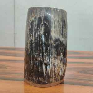 Eco-Friendly Genuine Angel Style Viking Drinking Horn Hand-Carved and Polished Natural Crafts - Product Image 3