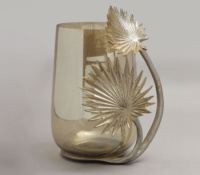 Porte-bougie éternel de style nordique en métal et verre pour la décoration de Noël, écologique et fait main