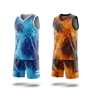 Uniforme de Baloncesto al por Mayor para EE. UU./UE 2026 |   Camiseta sin Mangas Personalizada con Nombre y Número del Equipo, Sublimación 100% Poliéster de Secado Rápido - Product Image 3