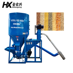 Broyeur et mélangeur vertical de 500 kg/h, conception à haute efficacité pour le traitement des aliments pour volailles, porcs et poulets - Product Image 3