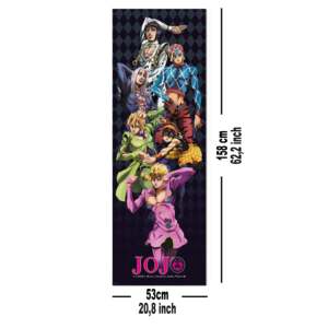 Affiche d'anime Jojo's Bizarre Adventure, impression artistique décorative attrayante pour porte - Product Image 6