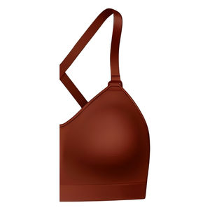 Sujetador Deportivo Ecológico de Alta Sujeción para Mujer, Cuello en U, Transpirable, de Secado Rápido, Spandex/Nailon, Tirantes Ajustables, Parte Delantera Extraíble - Product Image 3
