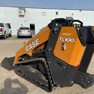 Offre Spéciale en bon état Case TL100 Mini chargeuse compacte Chargeuses d'occasion bon marché Mini chargeuse compacte avec rail à vendre - Product Image 4