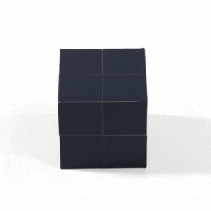 Jeulia Modern Changeable Rubik's Cube <b>Ring</b> <b>Box</b> - Product Image 1