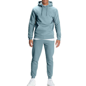 100% coton survêtements confortables élégant coupe ajustée OEM Durable séchage rapide Premium poids lourd hiver vêtements de sport survêtement pour homme - Product Image 1