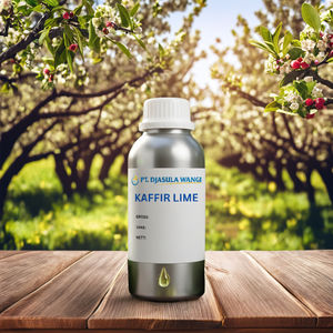 Huile Essentielle de Zeste de Citron Vert Kaffir Frais 100% Pure en Vrac pour la Fabrication de Bougies, de Savons et de Formulations Cosmétiques - Product Image 1