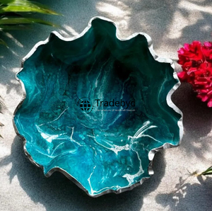 Bol en résine de style ange, de luxe, fait main, pour la décoration de table, de la marque Tradebyd, idéal pour offrir et créer une ambiance chaleureuse à la maison - Product Image 4