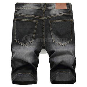 กางเกงขาสั้นผู้ชายสไตล์เทรนดี้ปี 2026 ลุคขาดๆ เซอร์ๆ สีอ่อน สำหรับชุดฤดูร้อน กางเกงขาสั้นผู้ชายแบบขาดๆ - Product Image 2