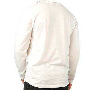 Ropa informal de manga larga, camisetas lisas ajustadas, camiseta de manga larga para hombre, diseño personalizado, camisetas simples de algodón 100% para hombre - Product Image 4