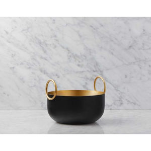 Bol de service alimentaire vintage en forme ronde, bois de teck, dessert, collations, dates, fast food, ustensiles de cuisine, vaisselle, bol - Product Image 3