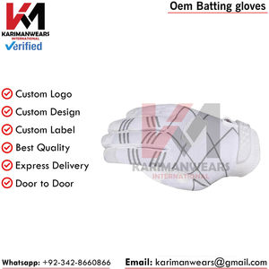 Guantes de Bateo Profesionales para Adultos, Guantes de Cricket de Primera Calidad, Rendimiento Profesional, Ropa Deportiva para Jugadores - Product Image 4
