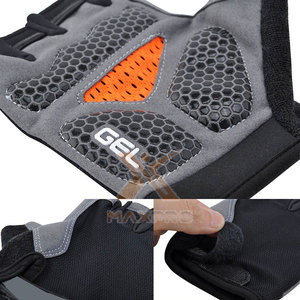 Gants de cyclisme unisexes à demi-doigts fabriqués au Pakistan, prix bas, haute qualité, design personnalisé, antidérapants, légers, poignet réglable - Product Image 4