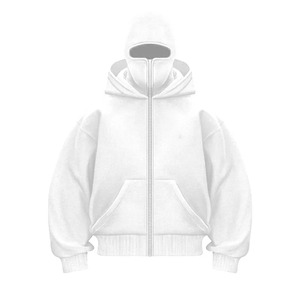 Sweat à capuche décontracté chic avec des couleurs vives et des basiques en coton mélangé matériau durable hiver essentiel tenue de tous les jours esthétique urbaine - Product Image 4